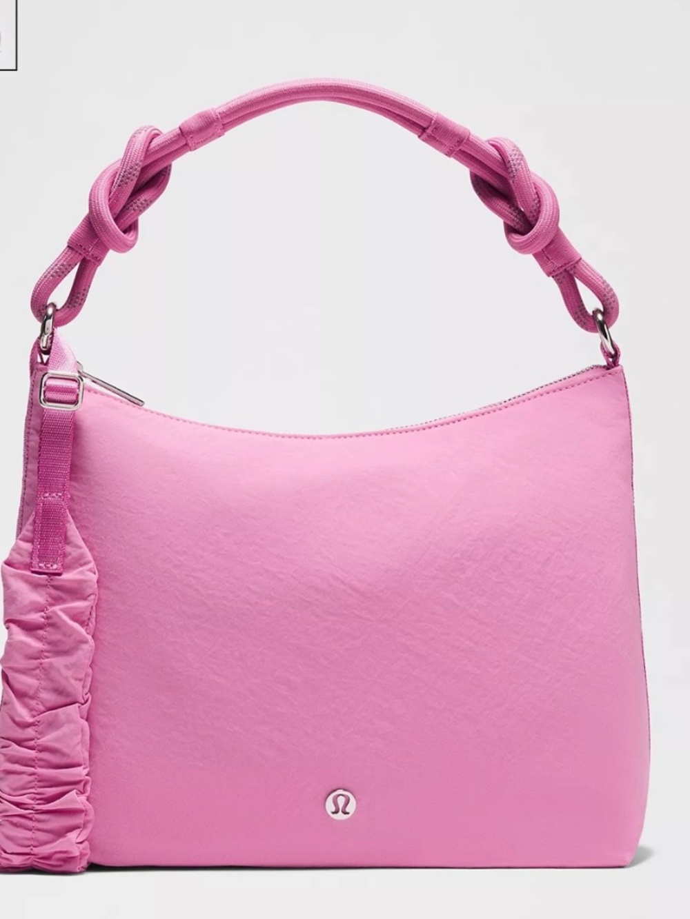 Lululemon Convertible Crossbody Bag 6.5L in Sweet Sorbet/Pink Blossom/Silver